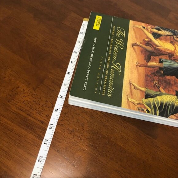 The Western Humanities Volume I: Beginnings Through Renaissance Paperback Book - Picture 3 of 11